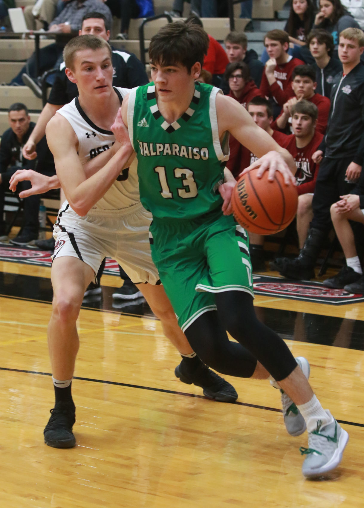 Boys basketball - Valparaiso at Lowell